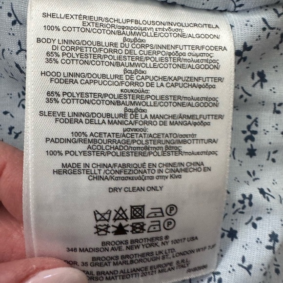 Girls Brooks Brothers Hooded (removable trench coat)
Size L - Picture 6 of 12